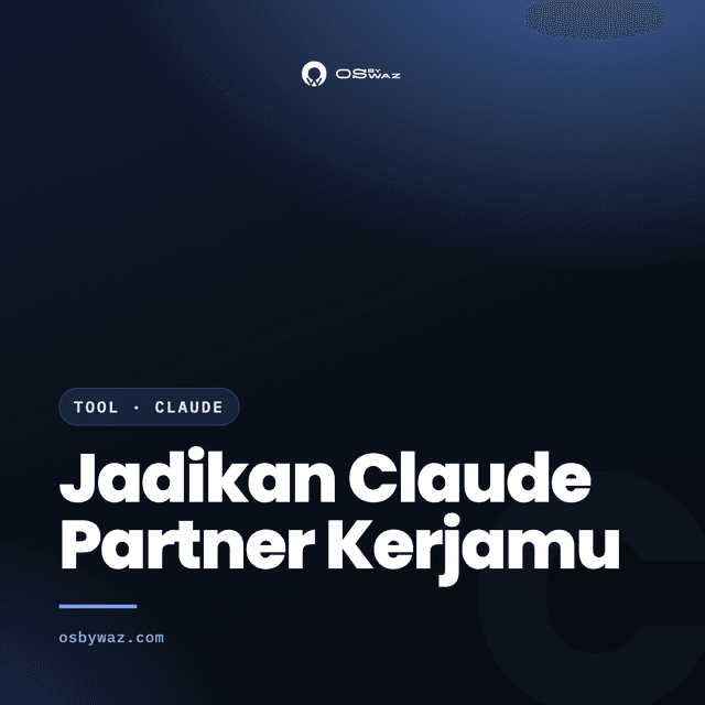 Jadikan Claude Partner Kerjamu