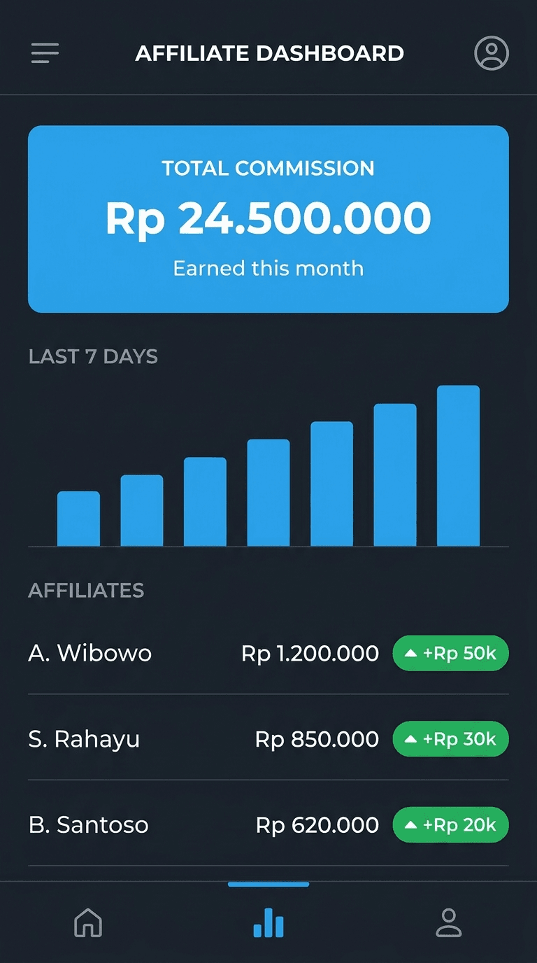 Preview Affiliator Tracker